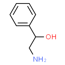 rac-(1R*)-1-Phenyl-2-aminoethanol structure