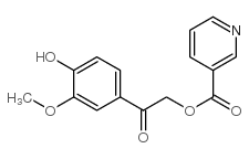 2-(4-hydroxy-3-methoxyphenyl)-2-oxoethyl nicotinate picture