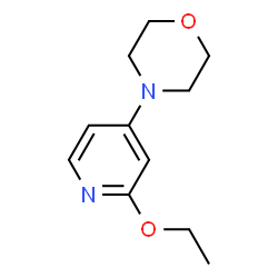 Morpholine, 4-(2-ethoxy-4-pyridinyl)- (9CI) Structure