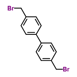 4,4'-Bis(bromomethyl)biphenyl structure