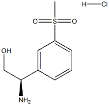 3-((1R)-1-AMINO-2-HYDROXYETHYL)-1-(METHYLSULFONYL)BENZENE HYDROCHLORIDE图片