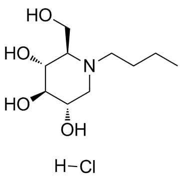 Miglustat hydrochloride structure