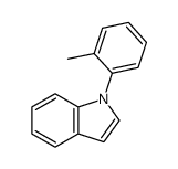 1H-Indole, 1-(2-Methylphenyl)- Structure