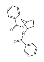 (5-benzoyl-5,6-diazabicyclo[2.2.1]hept-6-yl)-phenyl-methanone结构式
