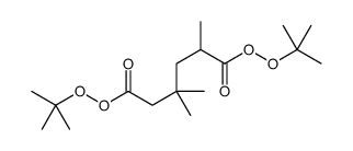 ditert-butyl 2,4,4-trimethylhexanediperoxoate结构式