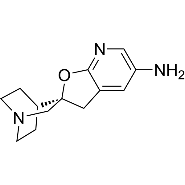 α7 Nicotinic receptor agonist-1结构式