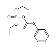 diethyl 1-phenylsulfanylethenyl phosphate Structure