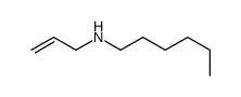 N-prop-2-enylhexan-1-amine Structure