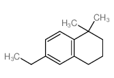 Naphthalene,6-ethyl-1,2,3,4-tetrahydro-1,1-dimethyl- Structure