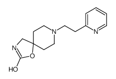 8-[2-(2-Pyridyl)ethyl]-1-oxa-3,8-diazaspiro[4.5]decan-2-one结构式