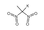 potassium salt of 1,1-dinitroethane Structure