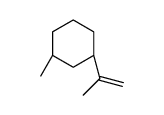 (1S,3S)-1-methyl-3-prop-1-en-2-ylcyclohexane结构式