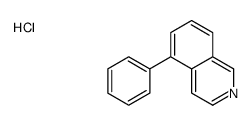 5-phenylisoquinolin-2-ium,chloride结构式