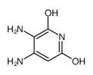 4,5-diamino-6-hydroxy-1H-pyridin-2-one结构式