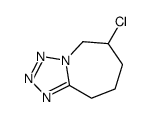 6-chloro-6,7,8,9-tetrahydro-5H-tetrazolo[1,5-a]azepine结构式