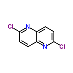 2,6-二氯-1,5-萘啶结构式