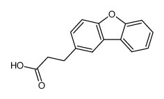 3-dibenzofuran-2-yl-propionic acid Structure