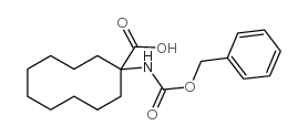 cbz-1-amino-1-cyclodecanecarboxylic acid Structure