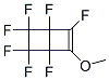 1,2,4,5,5,6,6-Heptafluoro-3-methoxybicyclo[2.2.0]hex-2-ene结构式