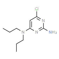 6-CHLORO-N4,N4-DIPROPYL-2,4-PYRIMIDINEDIAMINE结构式