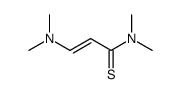 2-Propenethioamide,3-(dimethylamino)-N,N-dimethyl- Structure