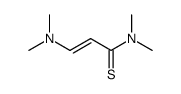 2-Propenethioamide,3-(dimethylamino)-N,N-dimethyl- structure