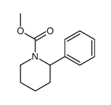 methyl 2-phenylpiperidine-1-carboxylate结构式