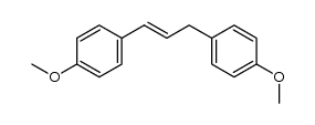 (E)-4,4'-(prop-1-ene-1,3-diyl)bis(methoxybenzene) Structure