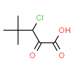 Pentanoic acid,3-chloro-4,4-dimethyl-2-oxo- Structure