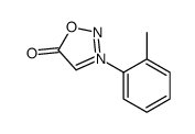 3-(2-Methylphenyl)-1,2,3-oxadiazole-3-ium-5-olate结构式