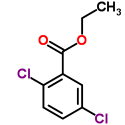 Ethyl 2,5-dichlorobenzoate Structure