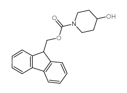 N-FMOC-4-PIPERIDINOL structure