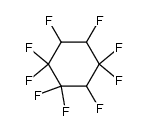 1H,4H/2H-nonafluorocyclohexane Structure