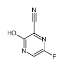 2-Pyrazinecarbonitrile, 6-fluoro-3,4-dihydro-3-oxo- structure