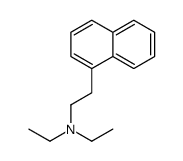 N,N-diethyl-2-naphthalen-1-ylethanamine Structure