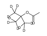 tert-butyl-d9 acetate Structure