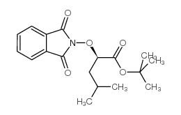 Pentanoic acid, 2-[(1,3-dihydro-1,3-dioxo-2H-isoindol-2-yl)oxy]-4-methyl-, 1,1-dimethylethyl ester, (2R)- picture