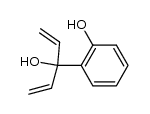 3-hydroxy-3-(o-hydroxyphenyl)-1,4-pentadiene结构式