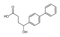 gamma-Hydroxy-(1,1'-biphenyl)-4-butanoic acid结构式