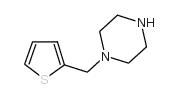 1-Thiophen-2-ylmethyl-piperazine结构式