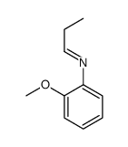 Benzenamine, 2-methoxy-N-propylidene- (9CI)结构式