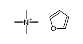 furan,tetramethylazanium Structure