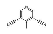 4-methylpyridine-3,5-dicarbonitrile Structure
