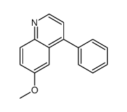 6-methoxy-4-phenylquinoline Structure