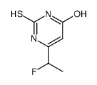 6-(1-fluoroethyl)-2-sulfanylidene-1H-pyrimidin-4-one Structure