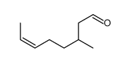 3-methyloct-6-enal Structure