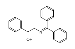 2-diphenylmethylenamino-1-phenylethanol Structure