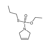 O-ethyl-S-n-propyl-N,N-2-butenylene-thiophosphoric acid amide Structure