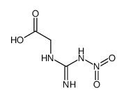 2-[[amino(nitramido)methylidene]amino]acetic acid Structure