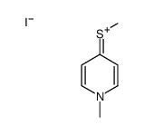 1-methyl-4-methylsulfanylpyridin-1-ium,iodide Structure